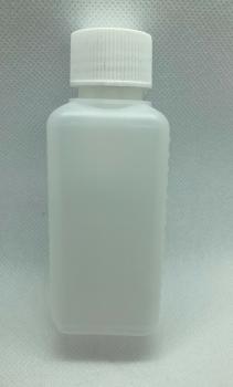 Vierkantflasche Kunststoff 250ml mit Schraubverschluss